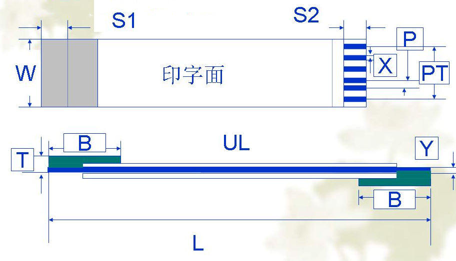 D型反向FFC软排线